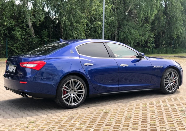 Maserati Ghibli cena 135000 przebieg: 33000, rok produkcji 2016 z Płock małe 232